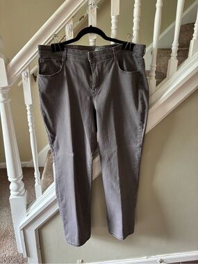 Style & Co. Slim Leg Pants in Charcoal Gray